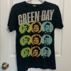 Green Day Band Tee